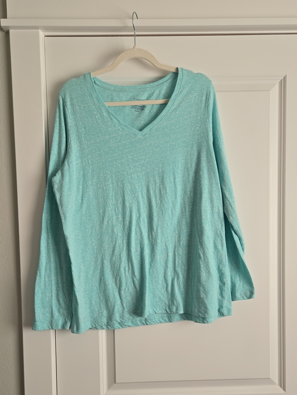 Like-new Sonoma xl Long Sleeve Aqua Shirt